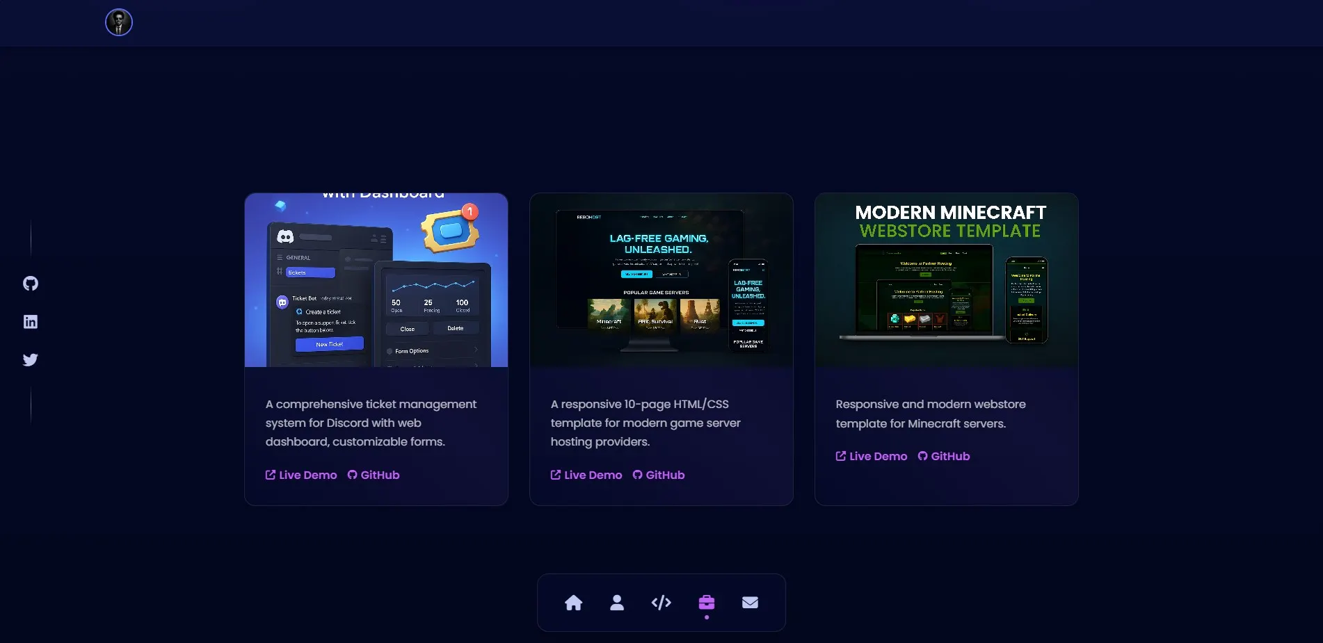 Interactive Portfolio Template - Screenshot 66