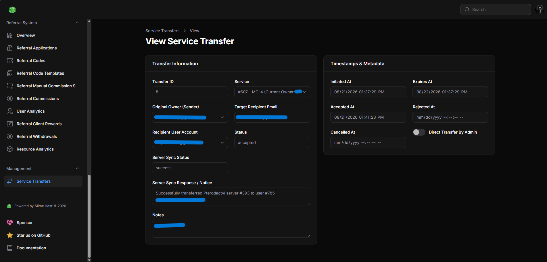 Service Transfer For Paymenter - Screenshot 41