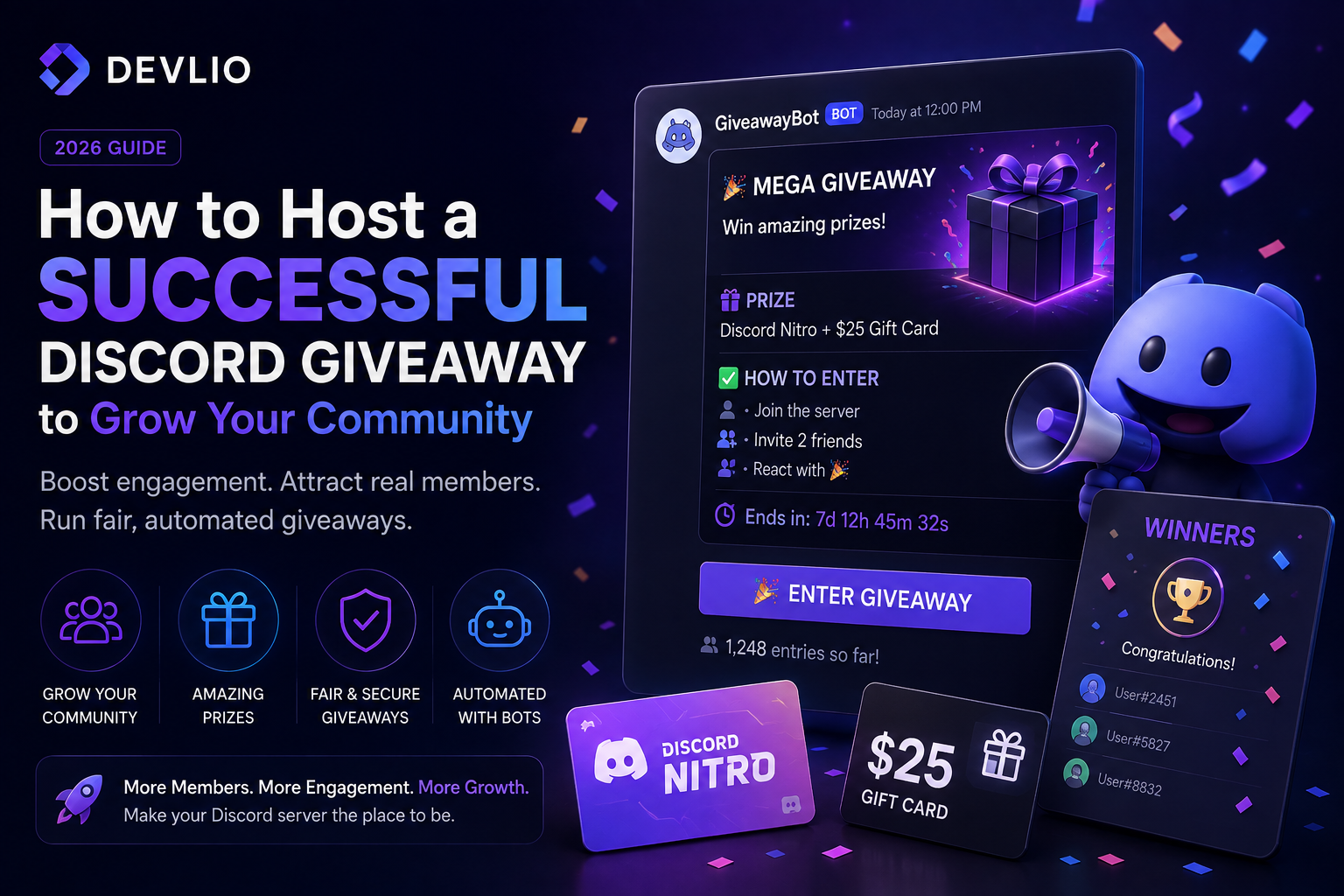 How to Host a Successful Discord Giveaway to Grow Your Community (2026)