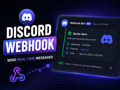 Discord webhook website